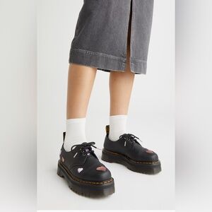 Dr. Martens 1461 Quad Heart Platform Derby
